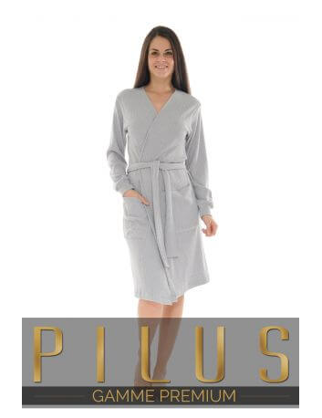 GILET LONG GRIS ANDREANE 529417100