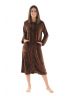 ROBE DE CHAMBRE MARRON JOSEFINE 