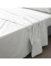 Drap plat 1 personne 180x290 cm - Percale 100% coton