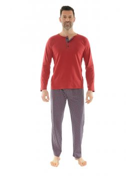 PYJAMA LONG ROUGE KELIAN 221153312