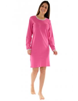 CHEMISE DE NUIT ROSE LISANDRA