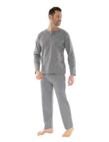 PYJAMA LONG GRIS KESLEY 221507200