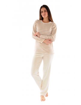 PYJAMA LONG MARRON LISON 621184892