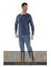 PYJAMA LONG HOMME BLEU JUDE 131171700