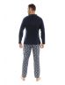 PYJAMA LONG HOMME BLEU JOCELYN 131231200