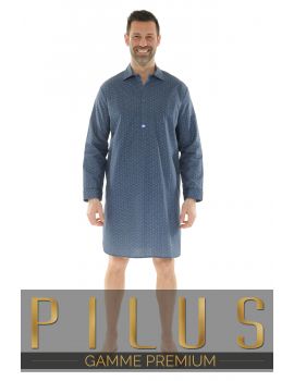 CHEMISE DE NUIT BLEU JUDE