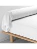 Taie de traversin - 85 x 185 cm - Percale - 78 fils - Uni