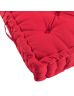 Coussin de sol garni - 60 x 60 cm x 10 cm - Uni