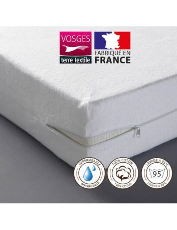 Rénove matelas imperméable - 160 x 200 cm - Molleton - France