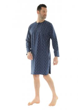 CHEMISE DE NUIT BLEU KENTIN