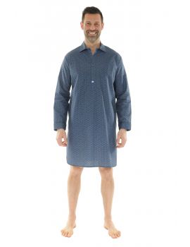 CHEMISE DE NUIT BLEU JUDE