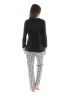 PYJAMA LONG NOIR LENNIE 621738172