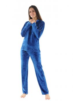 PYJAMA LONG BLEU LUCETTE 621691500