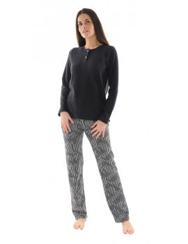 PYJAMA LONG NOIR LEANOR 621448100