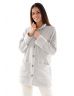 ROBE DE CHAMBRE GRIS LOUISE