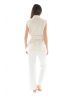 GILET COURT BLANC IDYLLE