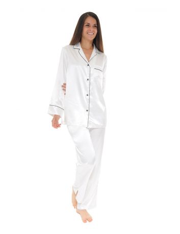 PYJAMA LONG BLANC JAYNE 615739200