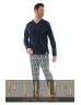 PYJAMA LONG HOMME BLEU JULIAN