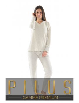 PYJAMA LONG GRIS IVONE